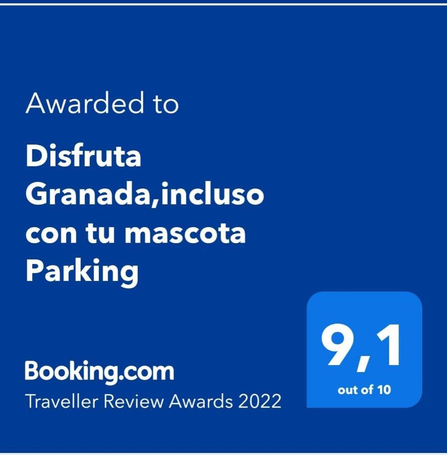 Disfruta Granada,Incluso Con Tu Mascota Parking Apartment Bilik gambar